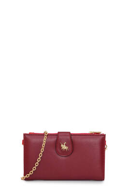 David Jones Zincir Detaylı Askılı Kadın Cüzdan CZ102-1 - David Jones