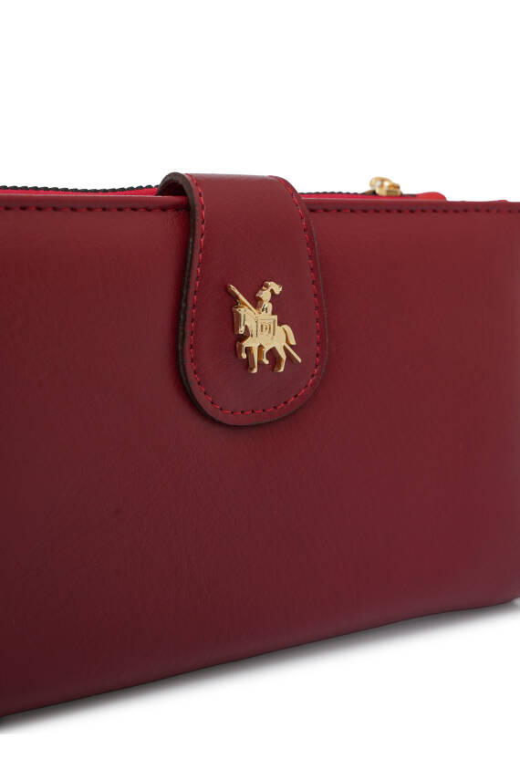 David Jones Zincir Detaylı Askılı Kadın Cüzdan CZ102-1 - 3