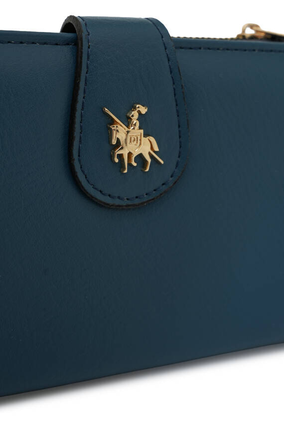 David Jones Zincir Detaylı Askılı Kadın Cüzdan CZ102-1 - 10