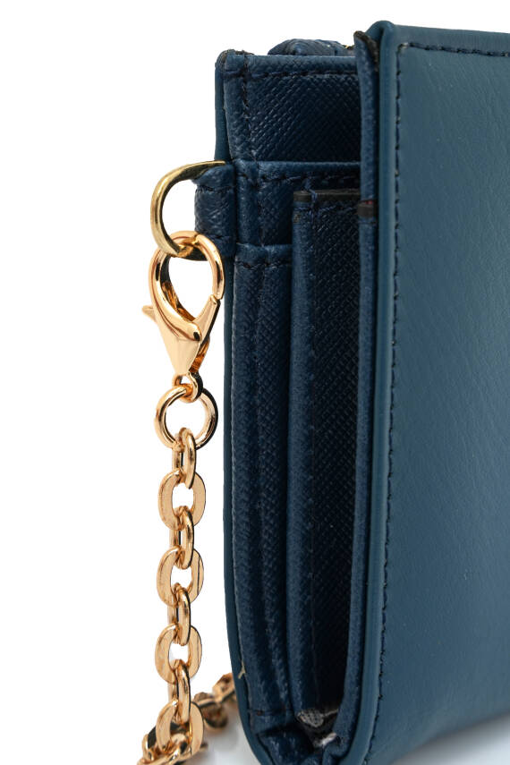 David Jones Zincir Detaylı Askılı Kadın Cüzdan CZ102-1 - 11