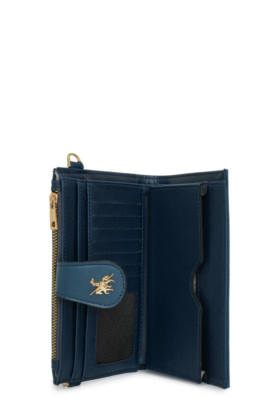 David Jones Zincir Detaylı Askılı Kadın Cüzdan CZ102-1 - 12