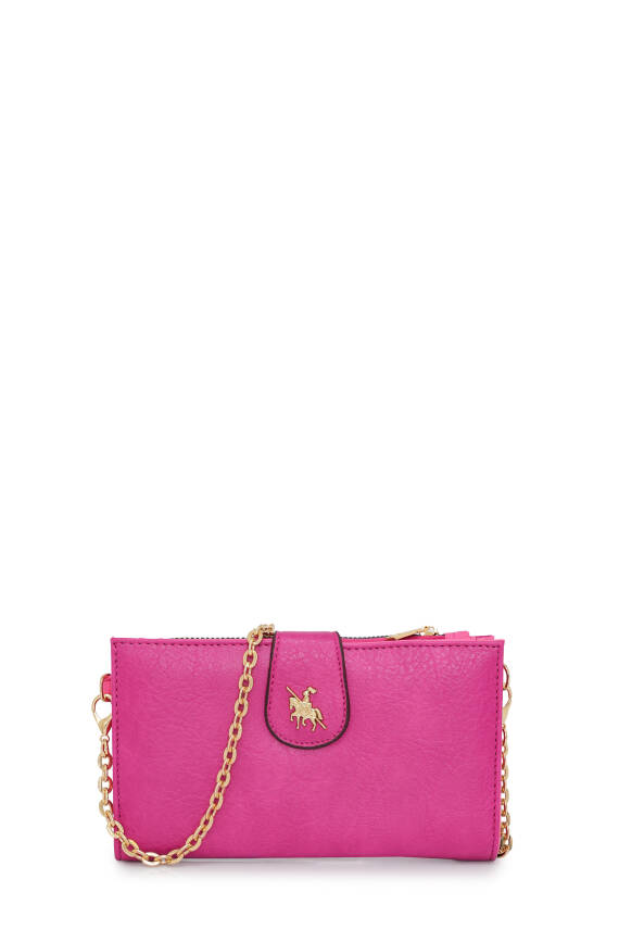 David Jones Zincir Detaylı Askılı Kadın Cüzdan CZ102-1 - 15