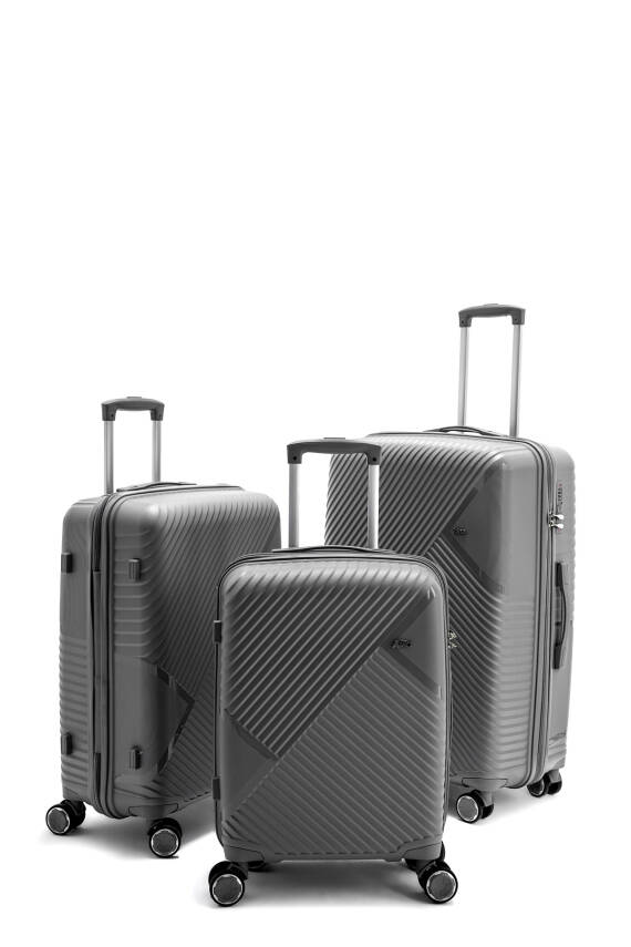 İthal Pp Elegance Valiz Seti - 18