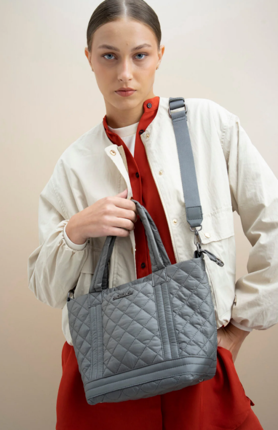 Matthew Cox Kapitone Desenli Çok Bölmeli Omuz ve El Çantası Byn2317 - 6