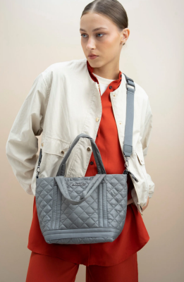 Matthew Cox Kapitone Desenli Çok Bölmeli Omuz ve El Çantası Byn2317 - 7