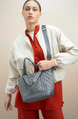 Matthew Cox Kapitone Desenli Çok Bölmeli Omuz ve El Çantası Byn2317 - 8