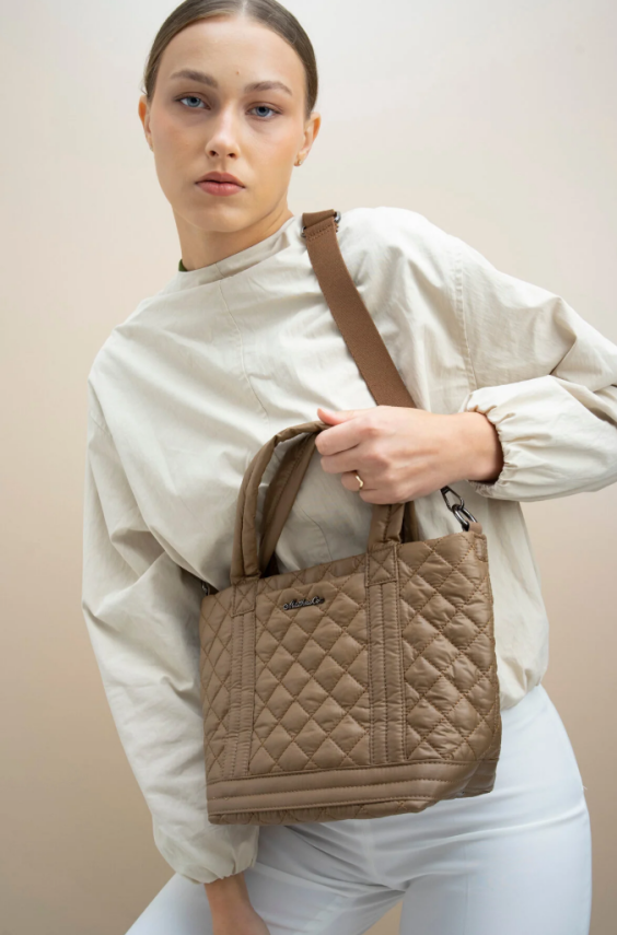 Matthew Cox Kapitone Desenli Çok Bölmeli Omuz ve El Çantası Byn2317 - 13