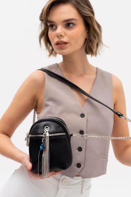 Matthew Cox Zincir Aksesuar Detaylı Kadın Çapraz Çanta BYN1040 - 3