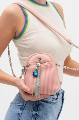 Matthew Cox Zincir Aksesuar Detaylı Kadın Çapraz Çanta BYN1040 - 6