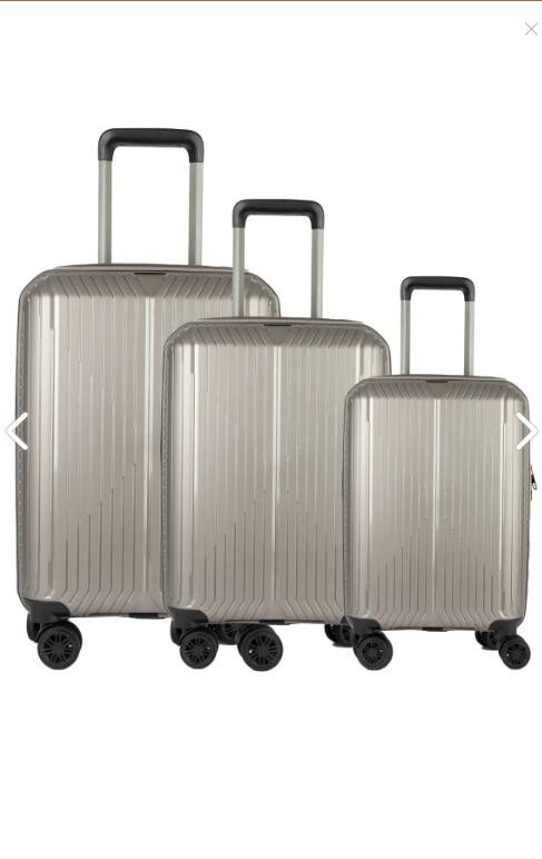 Pp Kırılmaz Valiz Seti 4Tn728 - 12