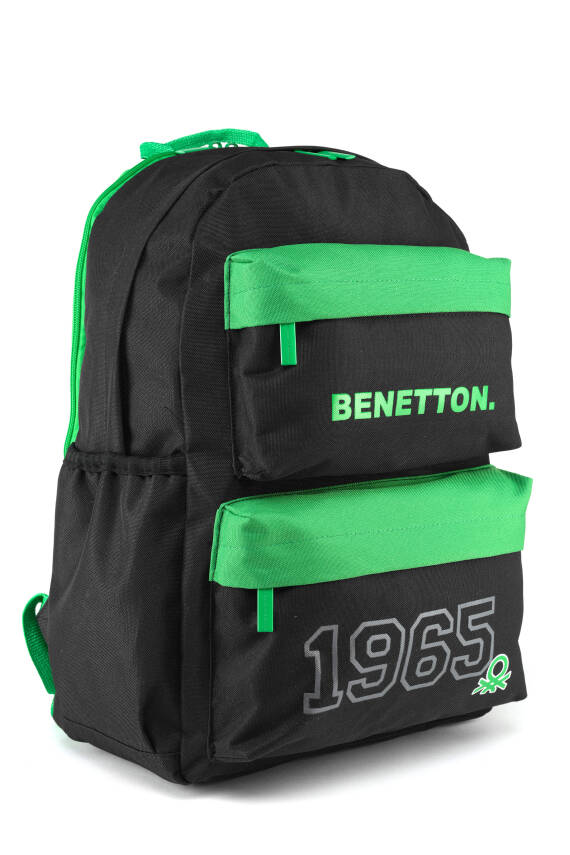 United Colors Of Benetton. 1965 Çift Ön Cepli Erkek Çocuk Sırt Çantası - 4