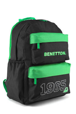 United Colors Of Benetton. 1965 Çift Ön Cepli Erkek Çocuk Sırt Çantası - 4