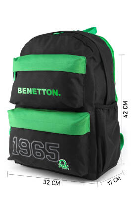 United Colors Of Benetton. 1965 Çift Ön Cepli Erkek Çocuk Sırt Çantası - 7