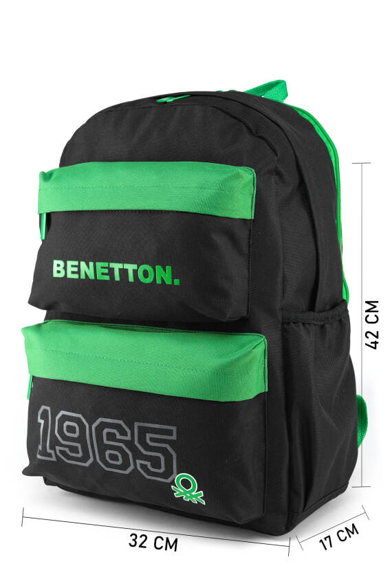 United Colors Of Benetton. 1965 Çift Ön Cepli Erkek Çocuk Sırt Çantası - 7