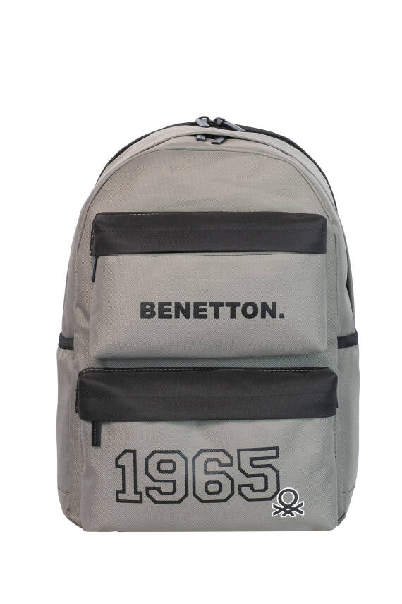 United Colors Of Benetton. 1965 Çift Ön Cepli Erkek Çocuk Sırt Çantası - 1