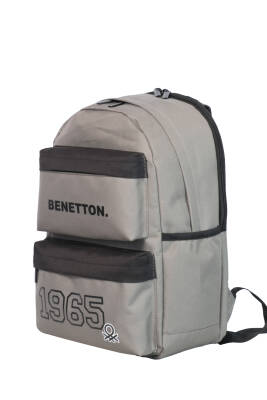 United Colors Of Benetton. 1965 Çift Ön Cepli Erkek Çocuk Sırt Çantası - 2