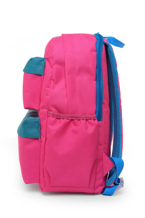 United Colors Of Benetton. 1965 Çift Ön Cepli Kız Çocuk Sırt Çantası - 5