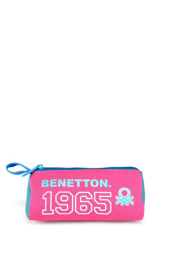 United Colors Of Benetton. 1965 Logo Baskılı Kız Çocuk Üçgen Kalemlik - 2