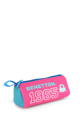 United Colors Of Benetton. 1965 Logo Baskılı Kız Çocuk Üçgen Kalemlik - 4