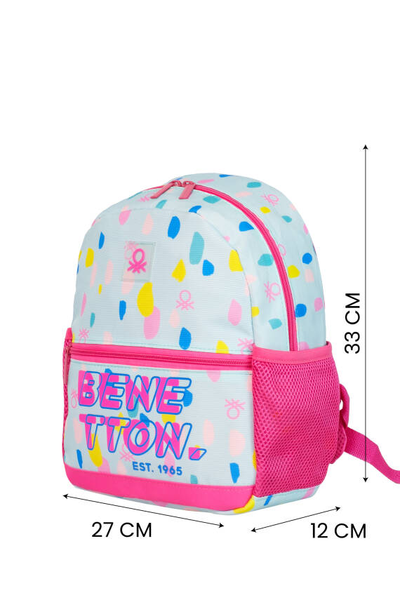 United Colors Of Benetton. Brush Effect Kız Çocuk Anaokul Çantası - 1
