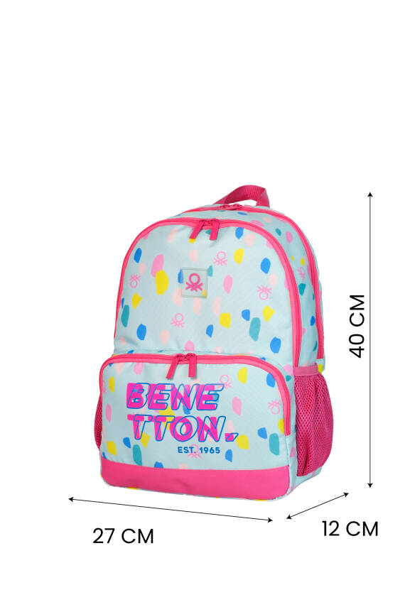 United Colors Of Benetton. Brush Effect Kız Çocuk İlkokul Çantası - 5