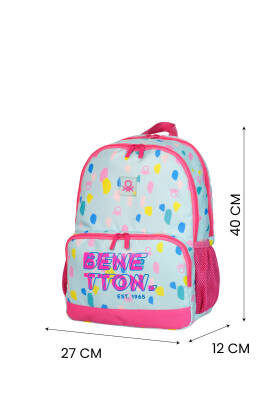 United Colors Of Benetton. Brush Effect Kız Çocuk İlkokul Çantası - United Colors Of Benetton.
