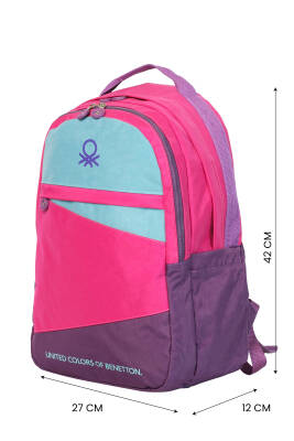 United Colors Of Benetton. Color Blocking Kız Çocuk Sırt Çantası - 6