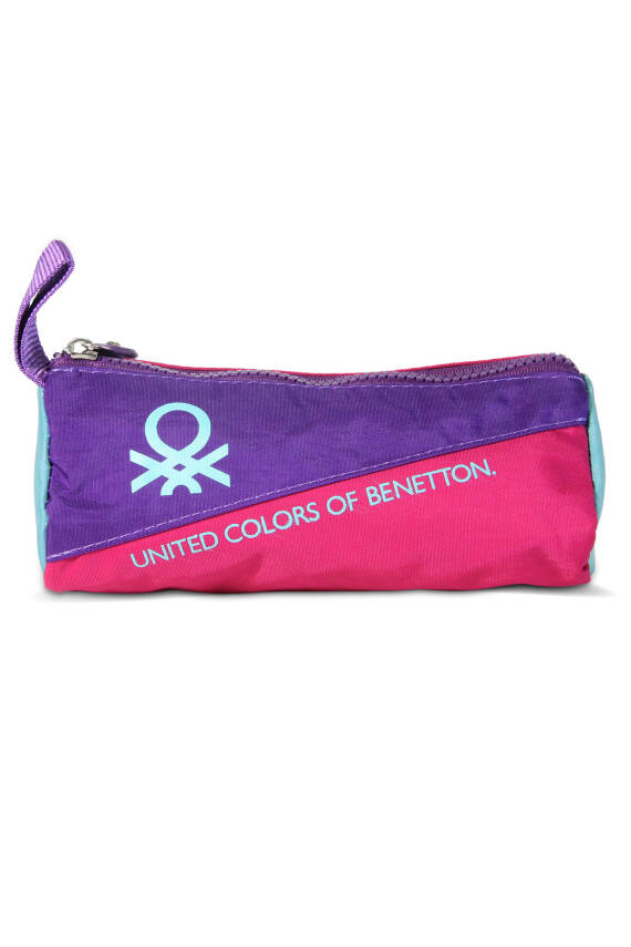 United Colors Of Benetton. Color Blocking Kız Çocuk Üçgen Kalemlik - 1