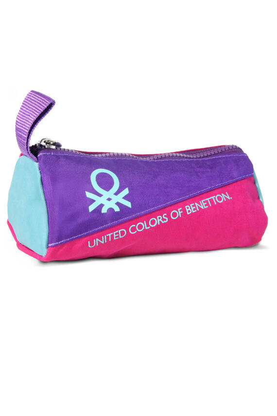 United Colors Of Benetton. Color Blocking Kız Çocuk Üçgen Kalemlik - 3