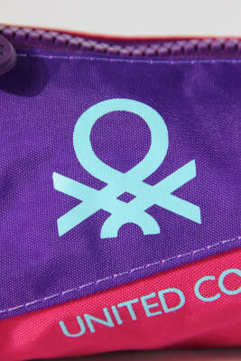 United Colors Of Benetton. Color Blocking Kız Çocuk Üçgen Kalemlik - 7