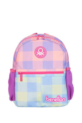 United Colors Of Benetton. Ekose Desen Kız Çocuk
Anaokul Çantası - United Colors Of Benetton.