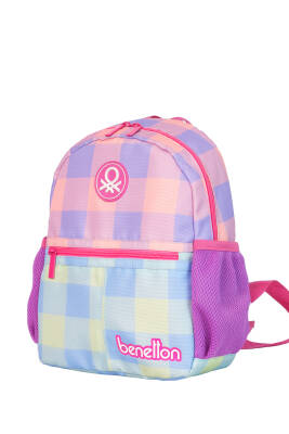 United Colors Of Benetton. Ekose Desen Kız Çocuk
Anaokul Çantası - United Colors Of Benetton.