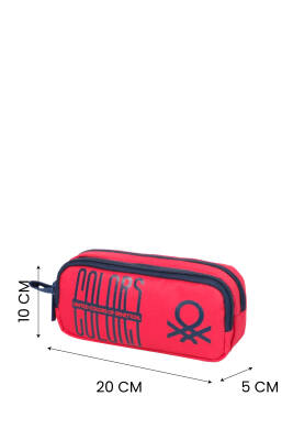 United Colors Of Benetton. Elegant Çift Bölme Kız Çocuk Kalemlik - United Colors Of Benetton.