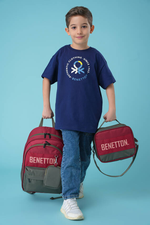 United Colors Of Benetton. Erkek Çocuk 3'lü Çanta Seti - 2