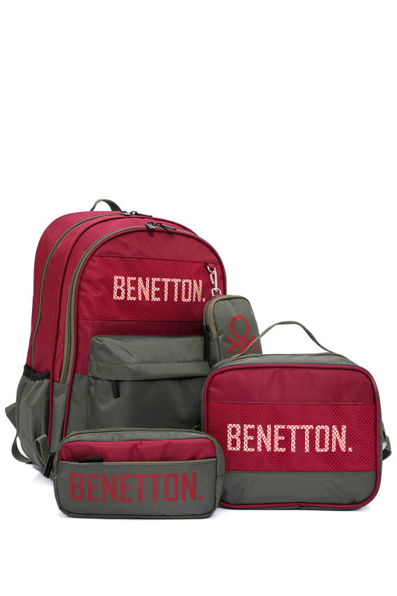 United Colors Of Benetton. Erkek Çocuk 3'lü Çanta Seti - 4