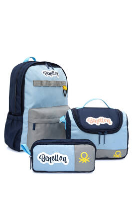 United Colors Of Benetton. Erkek Çocuk 3'lü Çanta Seti - United Colors Of Benetton.