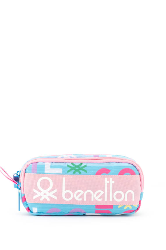 United Colors Of Benetton. Harf Baskılı Çift Bölme Kız Çocuk Kalemlik - 1