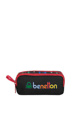 United Colors Of Benetton. Harf Baskılı Çift Bölme Unisex Çocuk Kalemlik - 1