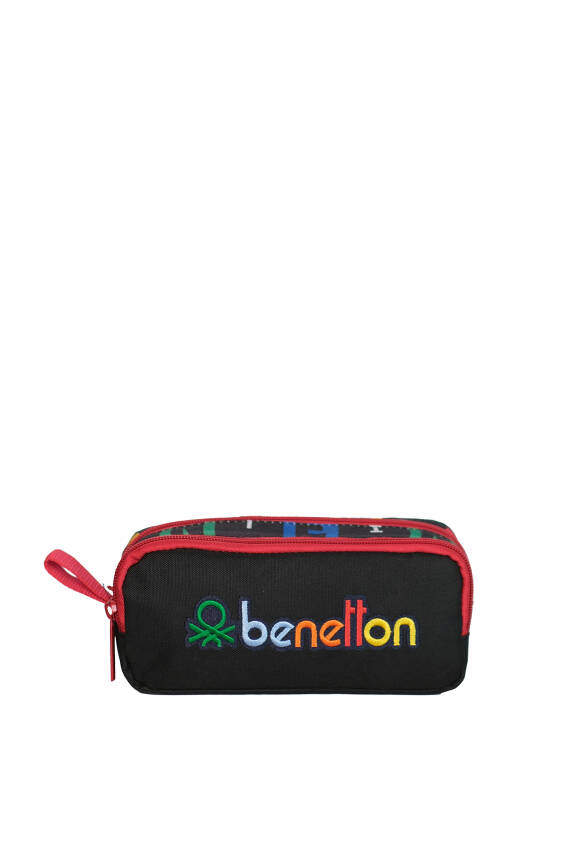 United Colors Of Benetton. Harf Baskılı Çift Bölme Unisex Çocuk Kalemlik - 1