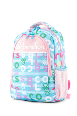 United Colors of Benetton. Harf Baskılı Kız Çocuk İlkokul Çantası - United Colors Of Benetton.