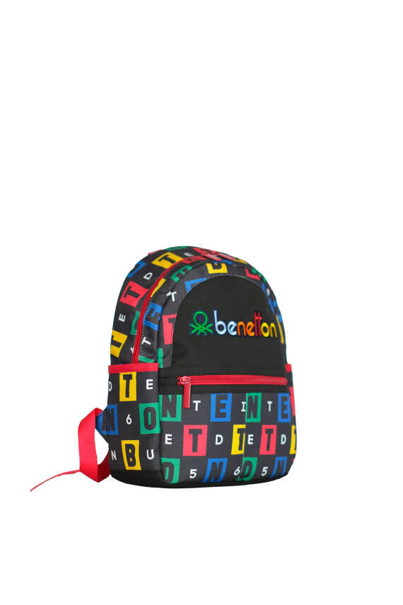 United Colors Of Benetton. Harf Baskılı Unisex Çocuk Anaokul Çantası - 2