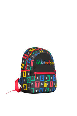 United Colors Of Benetton. Harf Baskılı Unisex Çocuk Anaokul Çantası - 2