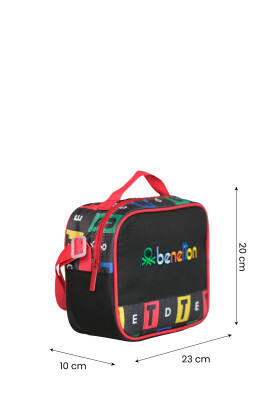 United Colors Of Benetton. Harf Baskılı Unisex Çocuk Beslenme Çantası - 5