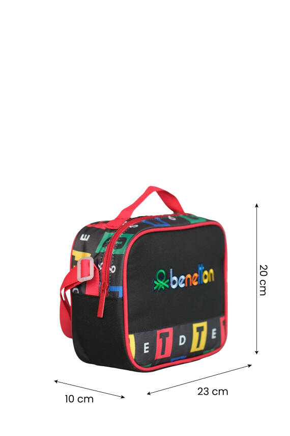 United Colors Of Benetton. Harf Baskılı Unisex Çocuk Beslenme Çantası - 5