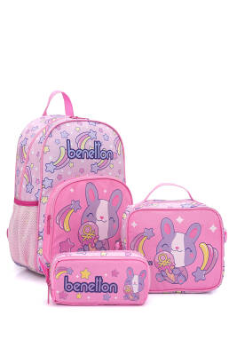 United Colors Of Benetton. Kız Çocuk 3'lü Çanta Seti - United Colors Of Benetton.