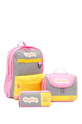 United Colors Of Benetton. Kız Çocuk 3'lü Çanta Seti - United Colors Of Benetton.