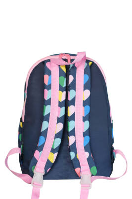 United Colors Of Benetton. Mini Kalp Desenli Kız Çocuk Sırt Çantası - 4