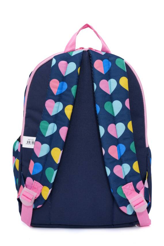 United Colors Of Benetton. Mini Kalp Desenli Kız Çocuk Sırt Çantası - 1