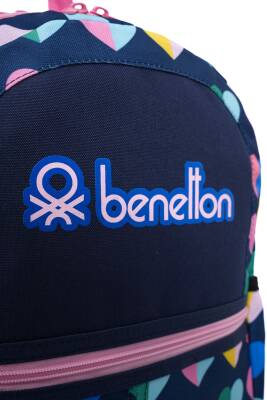 United Colors Of Benetton. Mini Kalp Desenli Kız Çocuk Sırt Çantası - United Colors Of Benetton.