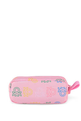 United Colors Of Benetton. Minimal Logo Baskılı Çift Bölme Kız Çocuk Kalemlik - United Colors Of Benetton.